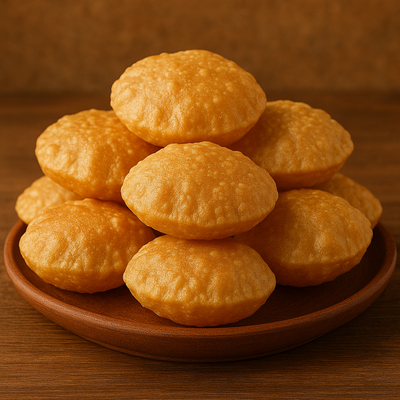 Rajgira Puri (Serves 3-4)