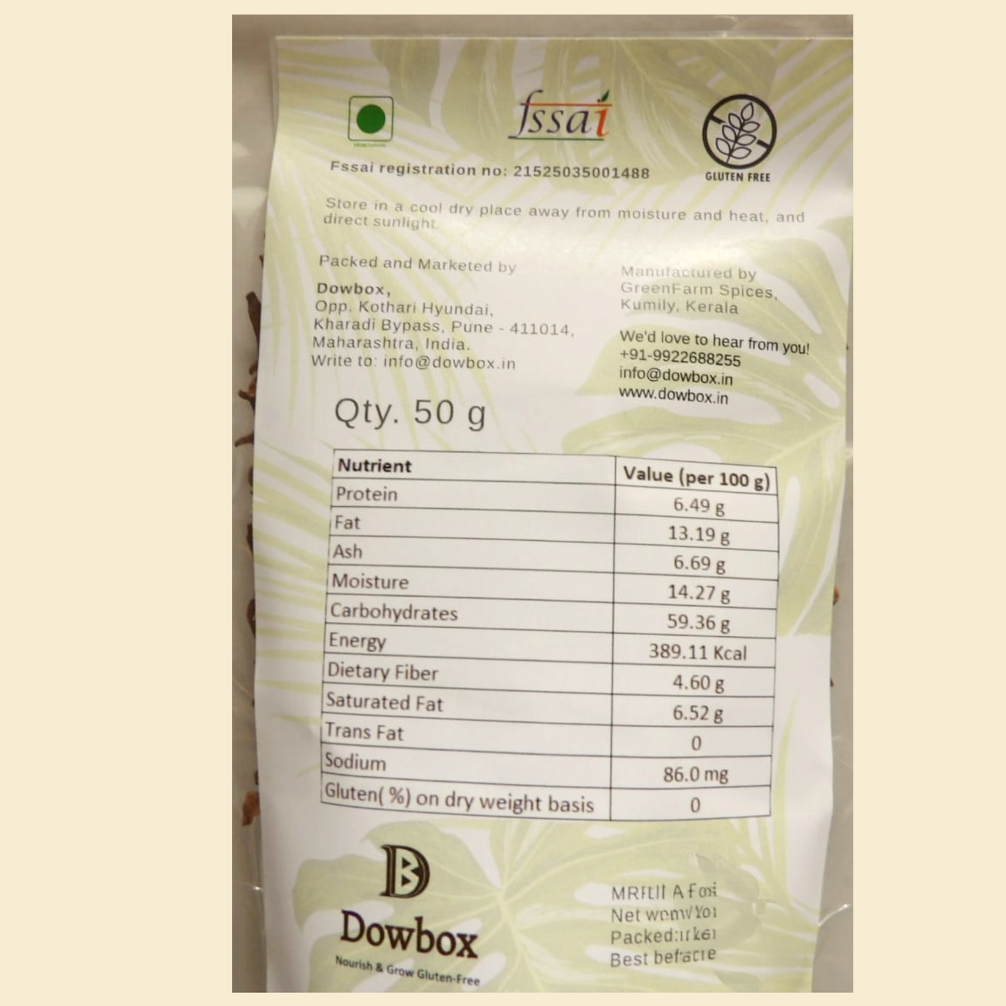 Whole Cloves, 50 g, ₹ 129.00