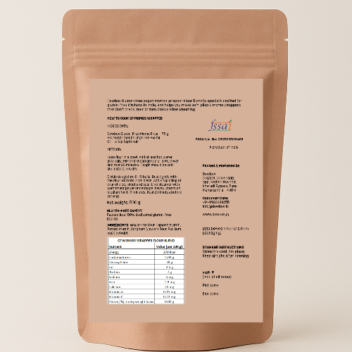 Gluten-Free Vegan Momos Wrapper Flour Blend
