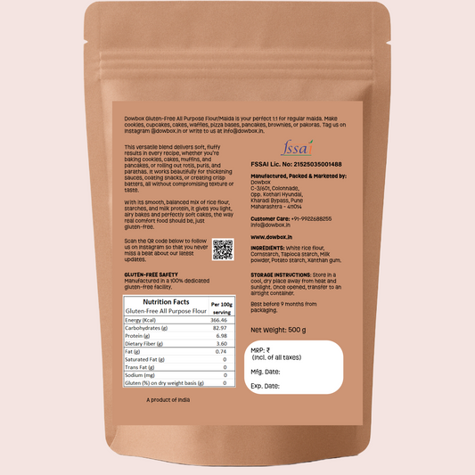 Gluten-Free Premium All-Purpose Flour 500 g, ₹ 245.00