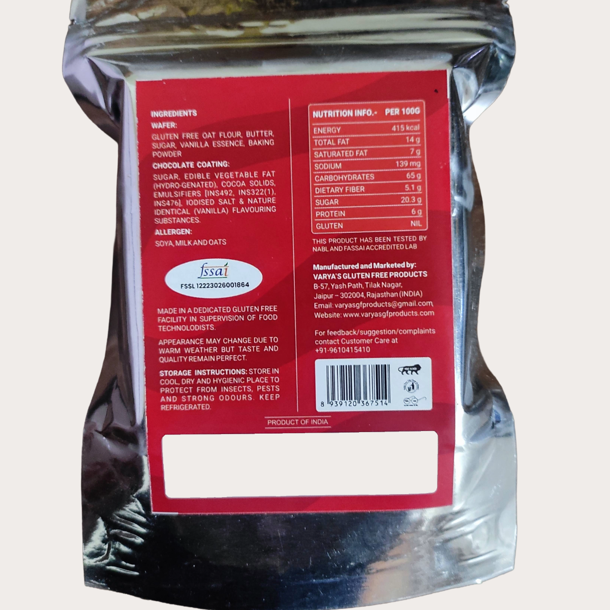 Gluten-Free Krunch Bars, ₹ 140.00