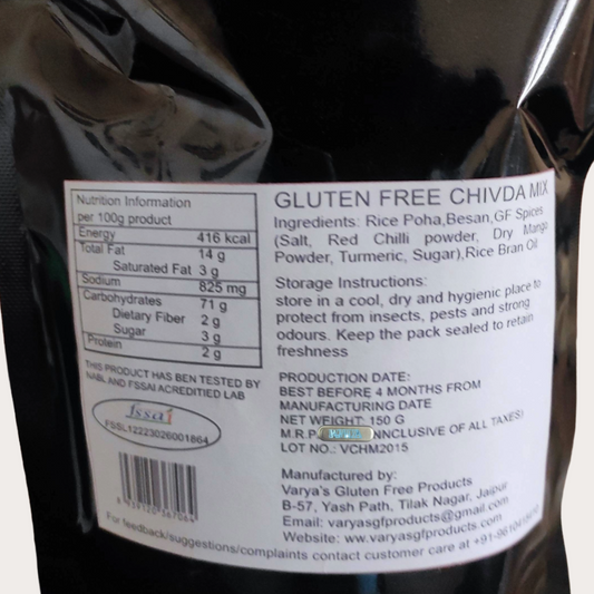 Gluten-Free Chivda Mix 150 g, ₹ 110.00