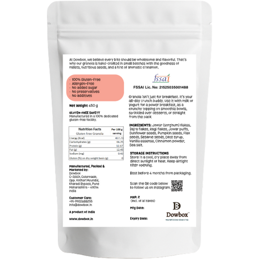 Gluten-Free Granola 450 g, ₹ 345.00