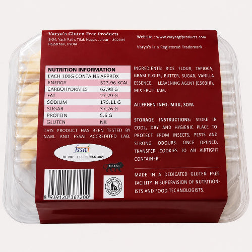 Gluten-Free Jam Cream Cookies 200 g, ₹ 190.00