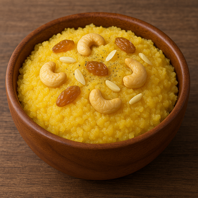 Makka Flour Halwa