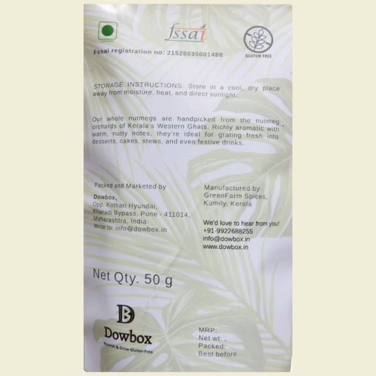 Whole Nutmeg, 50 g, ₹ 135.00