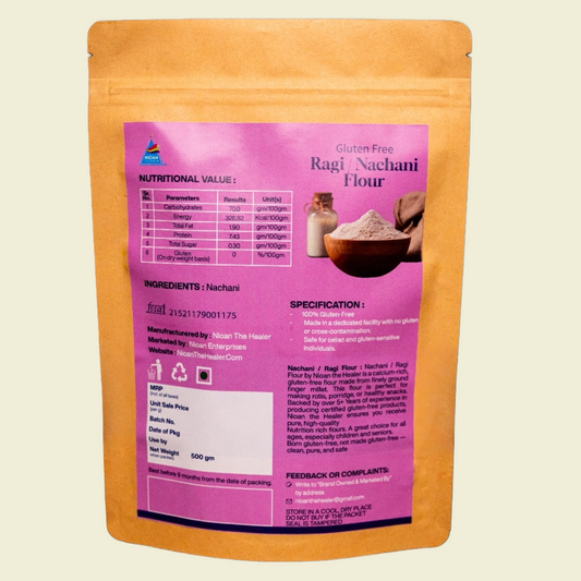Ragi (Finger Millet) Flour, 500 g, ₹ 78.00