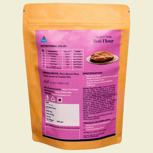 Gluten-Free Roti Flour, 500 g, ₹ 127.00