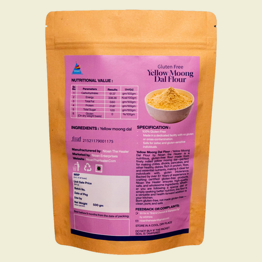Yellow Moong Dal Flour, 500 g, ₹ 119.00