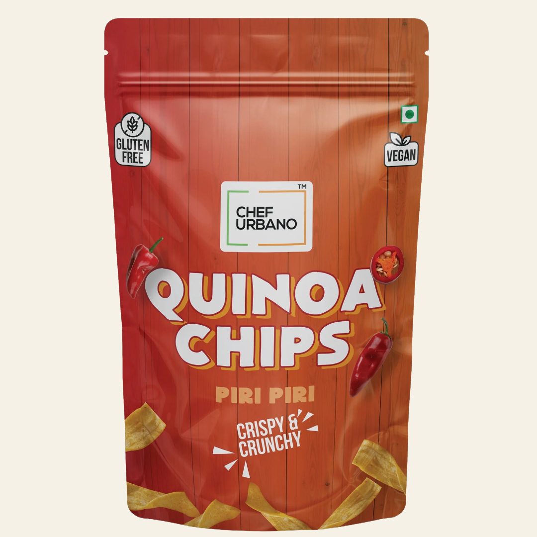 Gluten-Free Quinoa Chips Piri Piri, 75 g