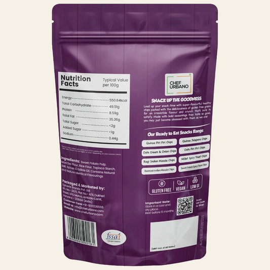 Gluten-Free Sweet Potato Chips Spicy Treat, 70 g