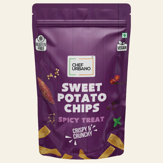 Gluten-Free Sweet Potato Chips Spicy Treat, 70 g