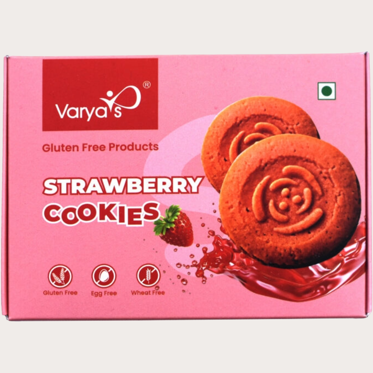 Gluten-Free Strawberry Cookies 180 g, ₹ 155.00