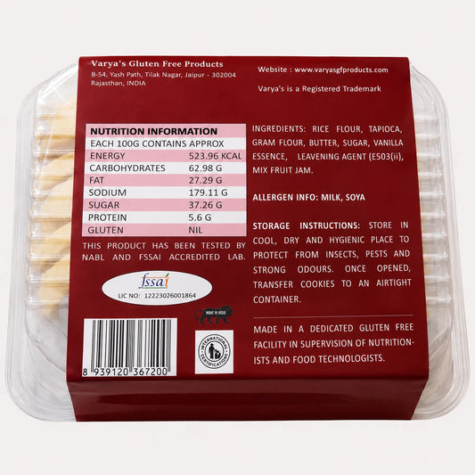 Gluten-Free Jam Cream Cookies 200 g, ₹ 190.00