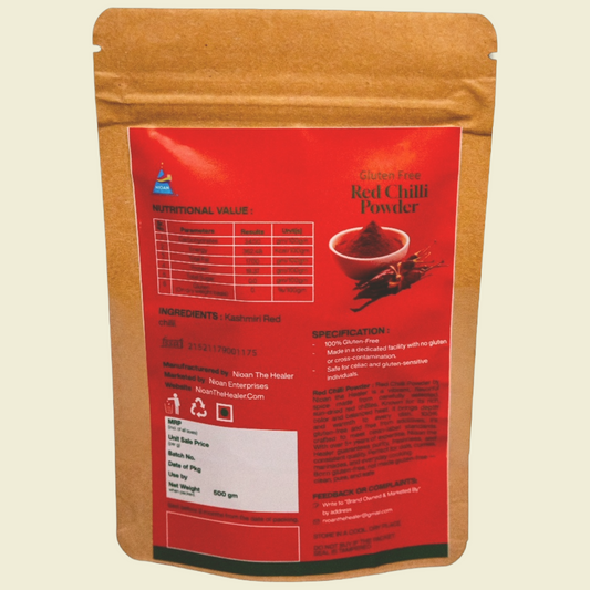 Gluten-Free Kashmiri Red Chilli Powder, 100 g, ₹ 200.00