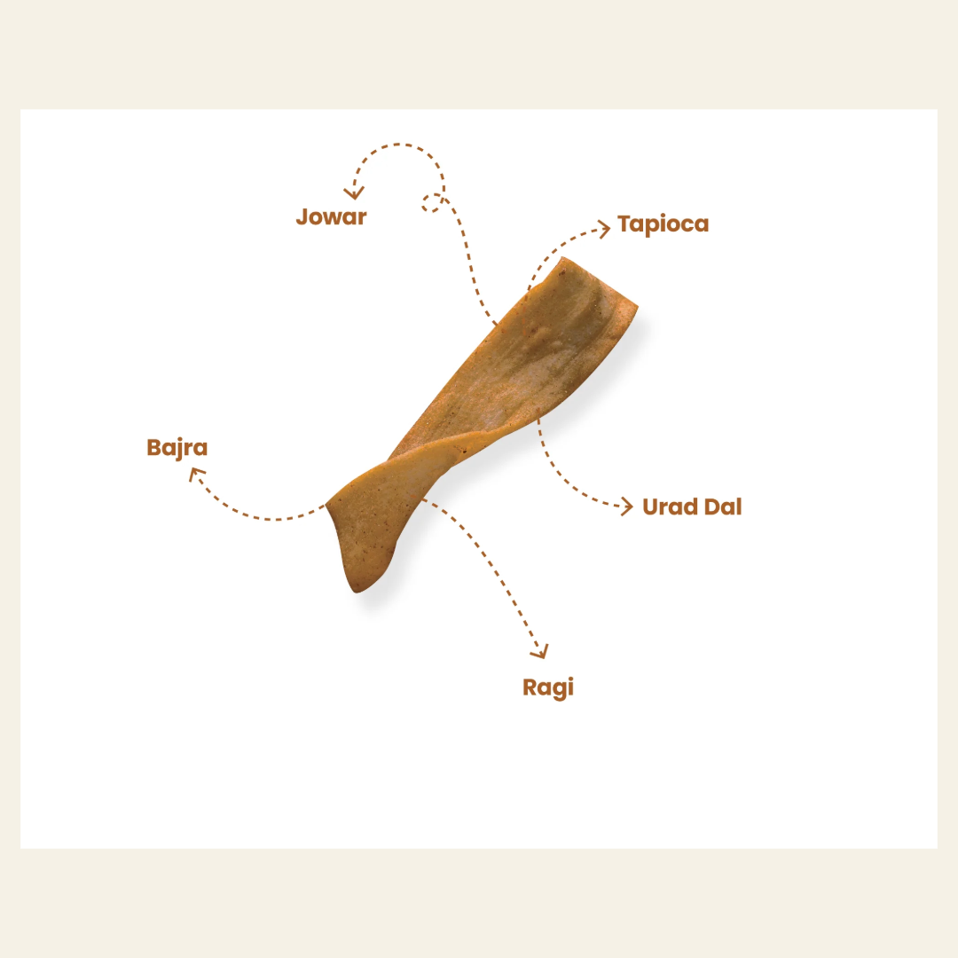 Gluten-Free Millet Chips Spicy Treat, 75 g