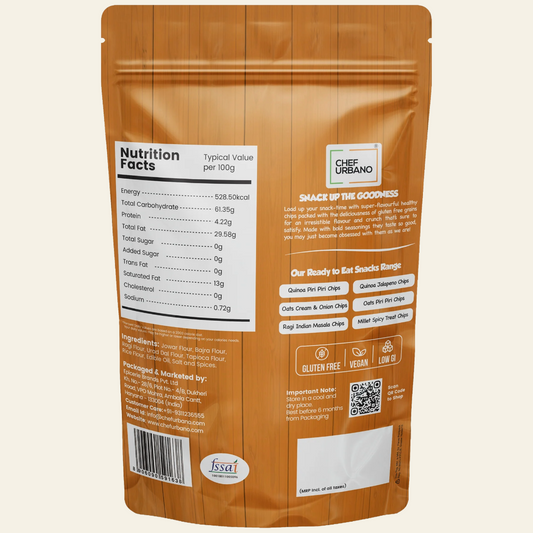 Gluten-Free Millet Chips Spicy Treat, 75 g