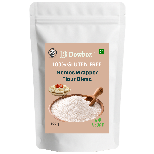 Dowbox Gluten-Free Vegan Momos Wrapper Flour Blend pack