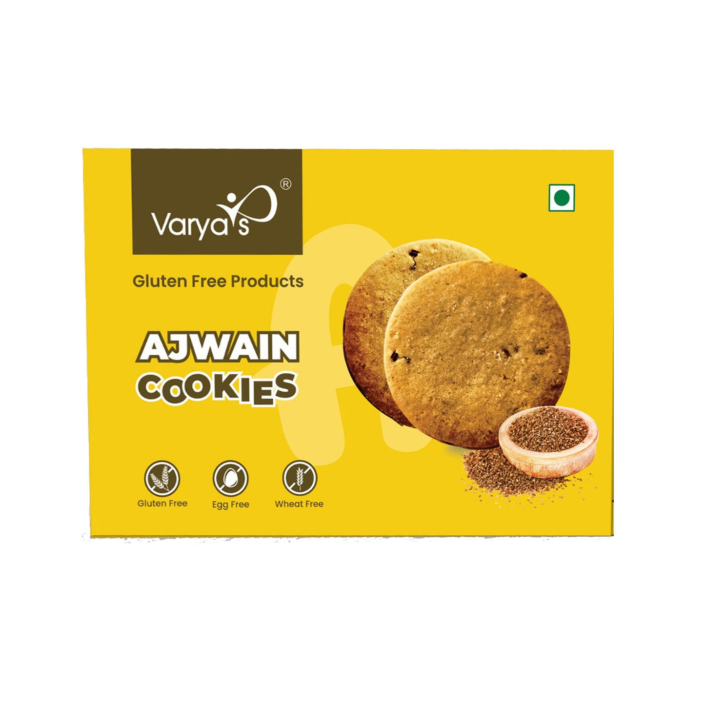Gluten-Free Ajwain Cookies 200 g, ₹ 140.00